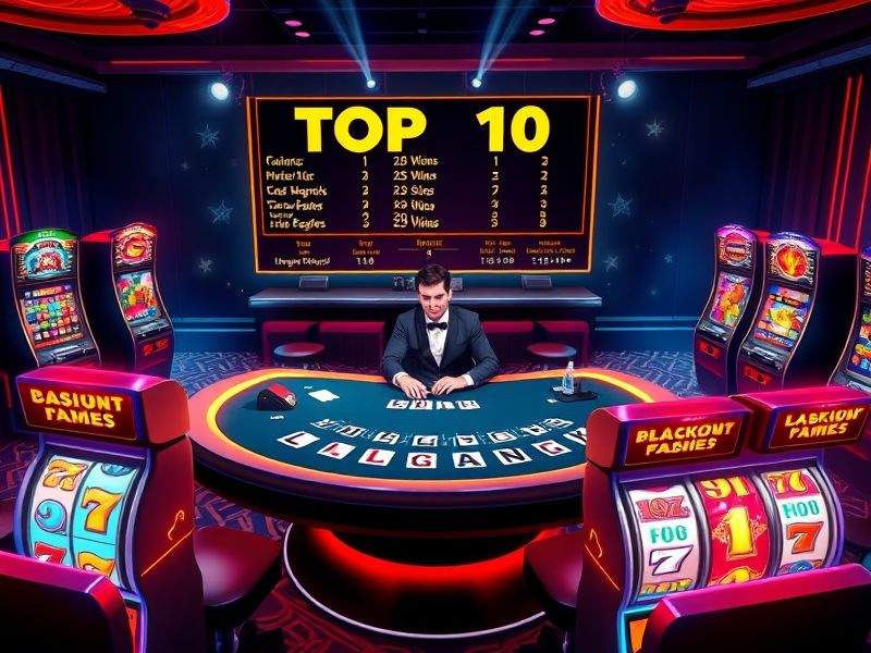 Discover the Top 10 Online Casino Games of 2024—expert-ranked slots, poker, blackjack, and more. Find immersive gambling game guides, RTP insights, and win rates with data from industry reports and verified player trends.